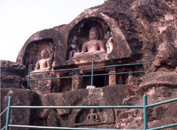 Rock-cut cave, Sankaram.